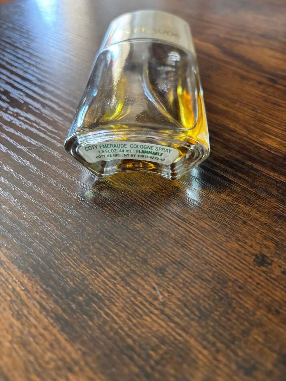 Vintage Coty Emeraude Cologne Spray 1.5 fl oz
